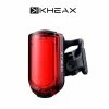 Éclairage Arrière Rechargeable Kheax Wega 2 20 Lumens 1 Éclairage Arrière Rechargeable Kheax Wega 2 20 Lumens -VÉLO Soldes Boutique Eclairage arriere rechargeable Kheax Wega 2 20 Lumens