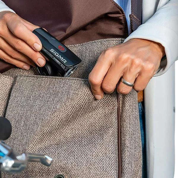 Éclairage Avant Sigma LED Aura 60 Rechargeable 7 Éclairage Avant Sigma LED Aura 60 Rechargeable – Image 5